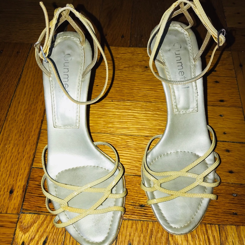 Gunmetal Sandals